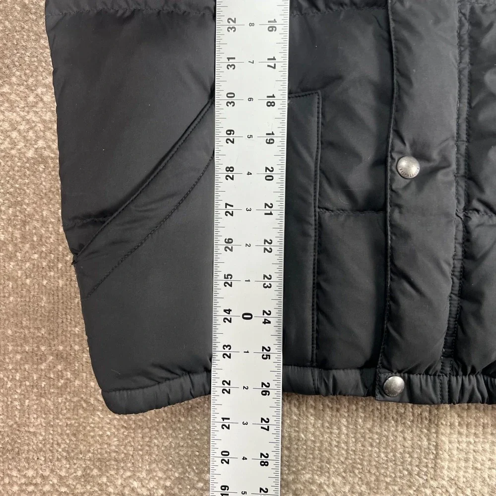Polo Ralph‎ Lauren Kids L 14-16 Black Down Puffer Jacket Red Lining